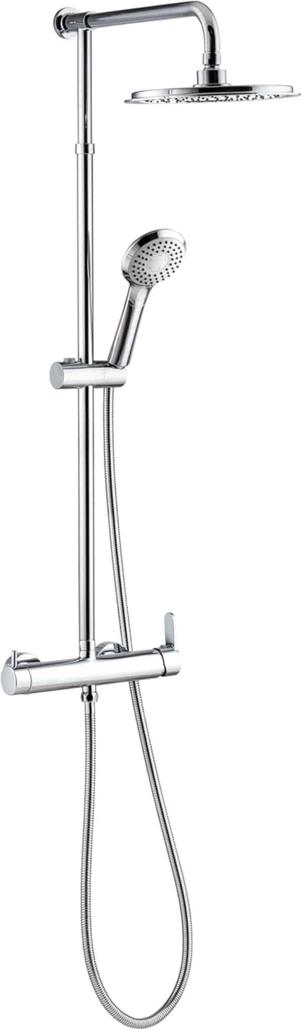 Test de la colonne de douche Verona touch Wirquin chromée