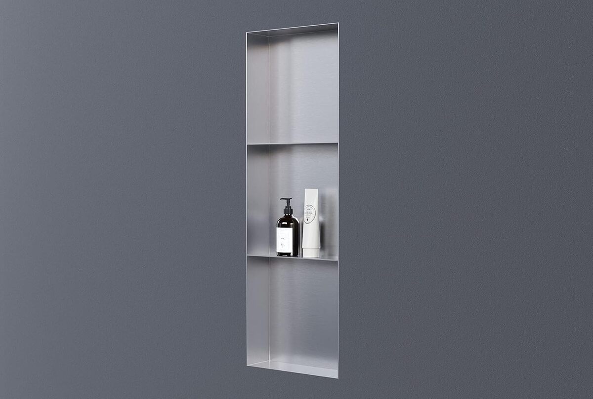 Test de la niche murale douche Bernstein NT309010X : praticité et style anti-rouille