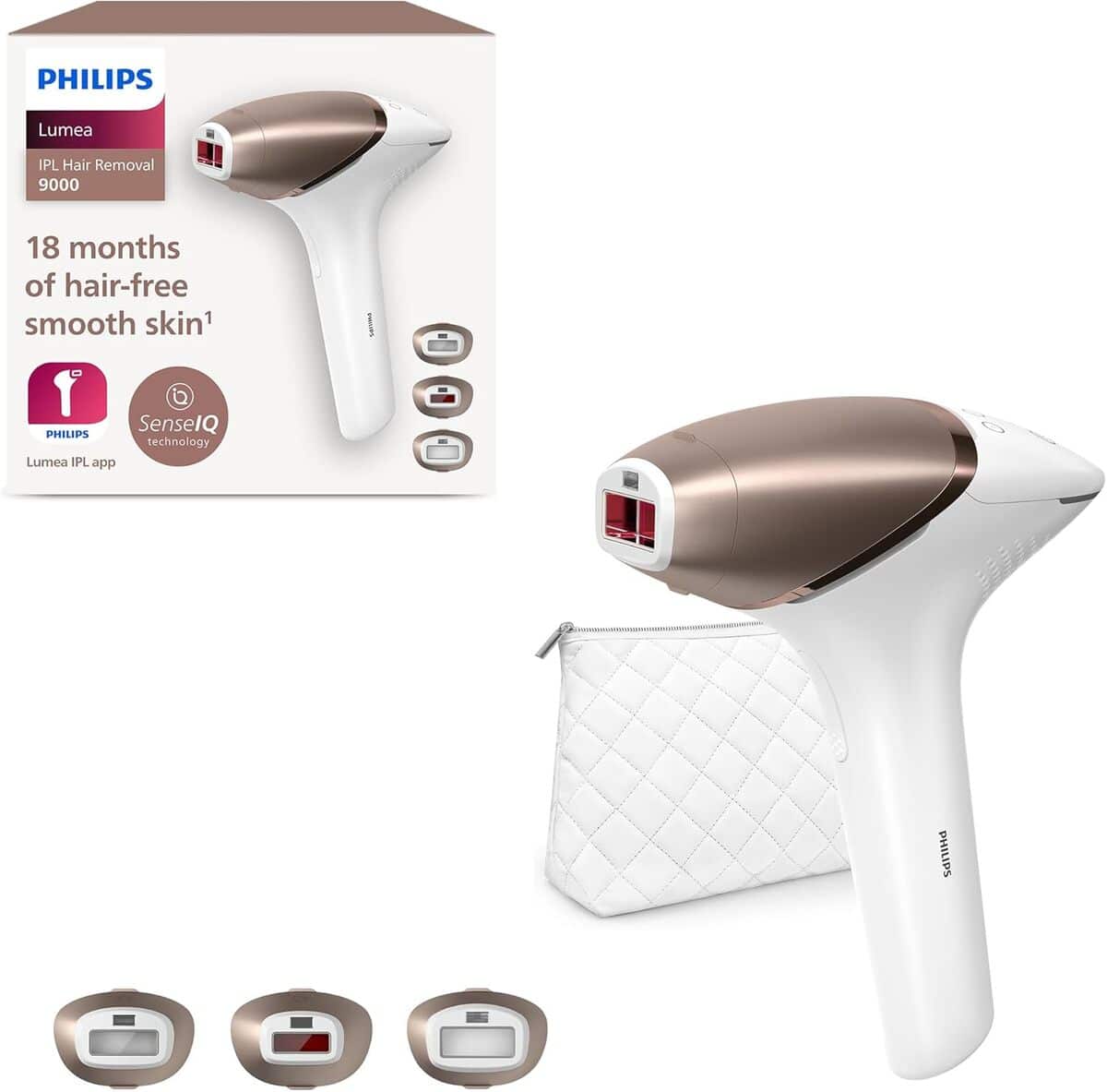 Test de l'épilateur Philips Lumea série 9000 : performance et praticité