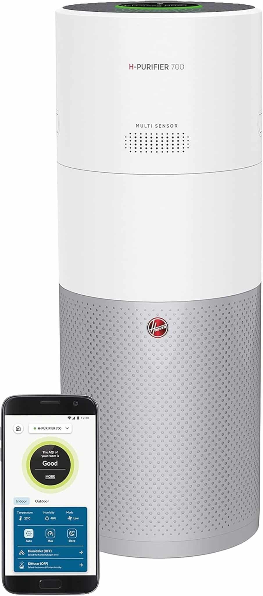 Test du purificateur d'air Hoover H-PURIFIER 700 : efficacité et silence au rendez-vous
