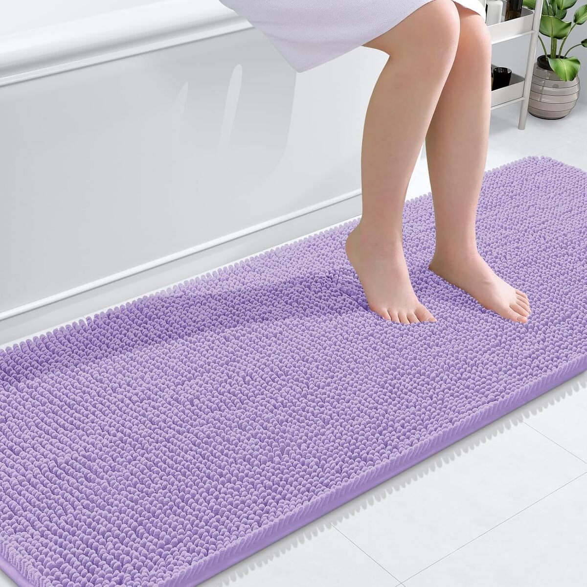 Test : tapis de salle de bain Olanly 150 x 61 cm