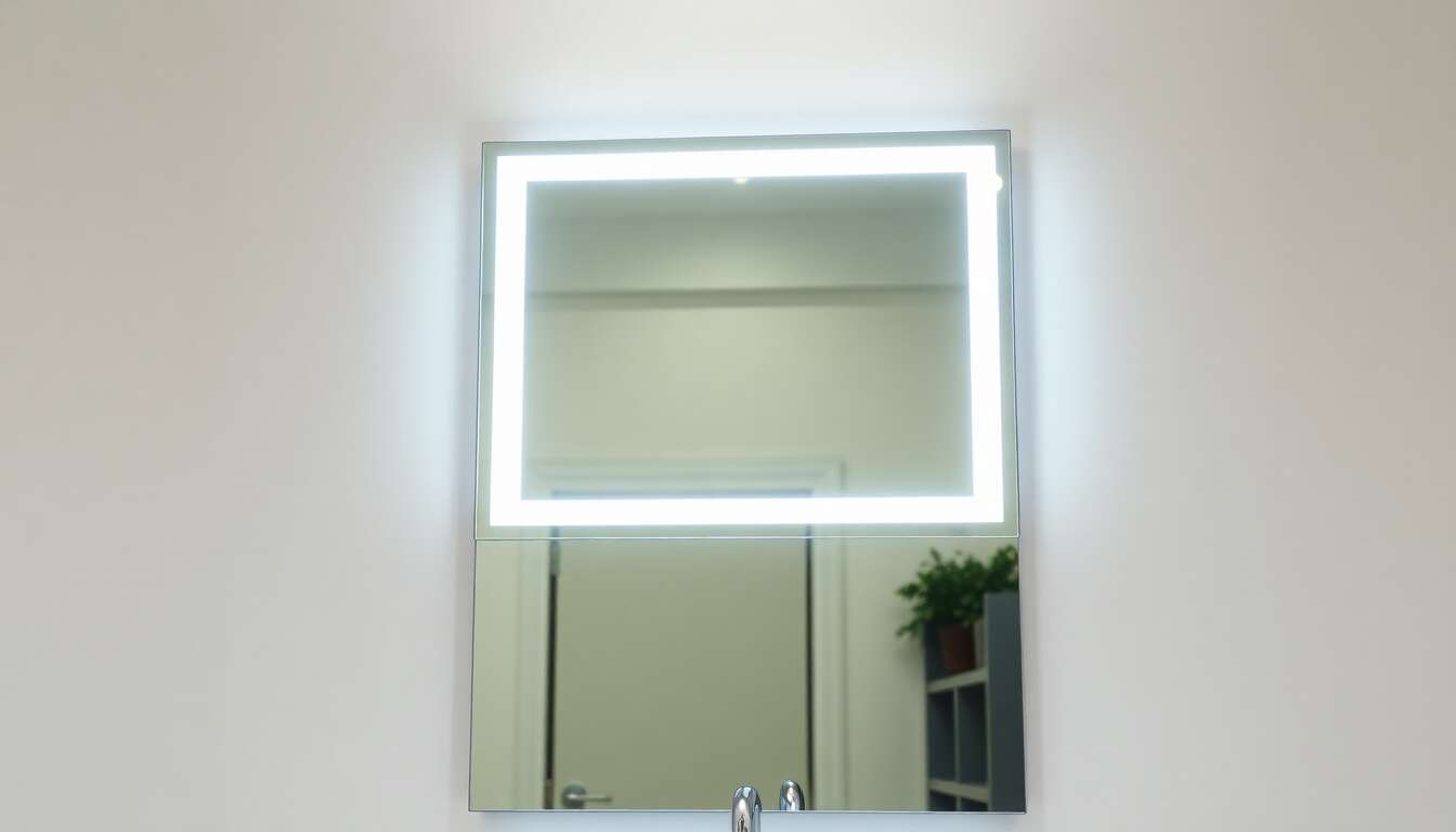 Entretien facile des miroirs rétro-éclairés : astuces pratiques