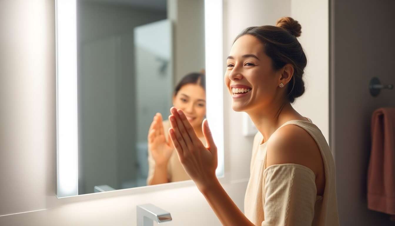 Trouver le meilleur emplacement pour vos miroirs rétro-éclairés
