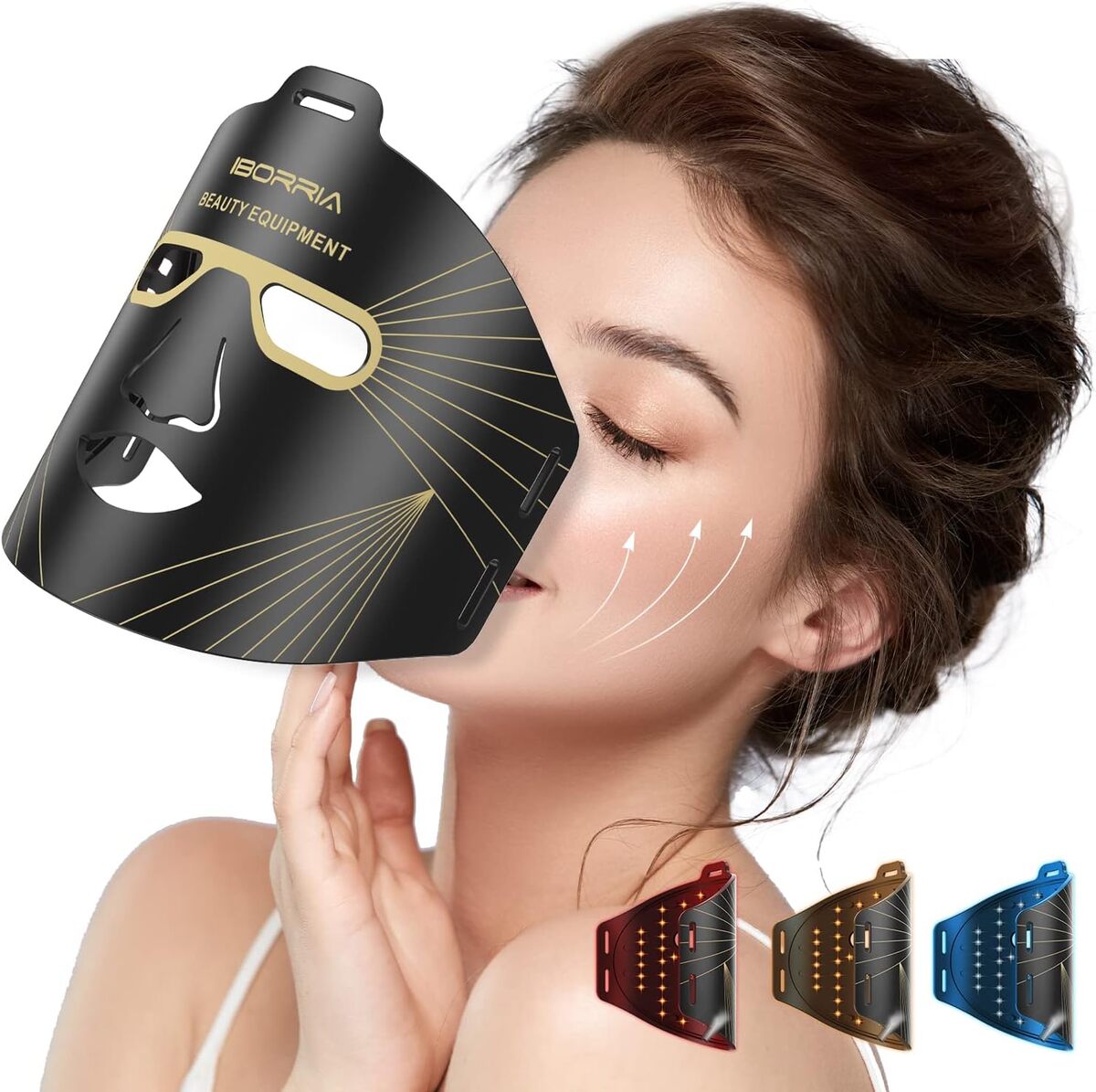 Avis sur le masque facial LED IBORRIA : lumière rouge anti-âge