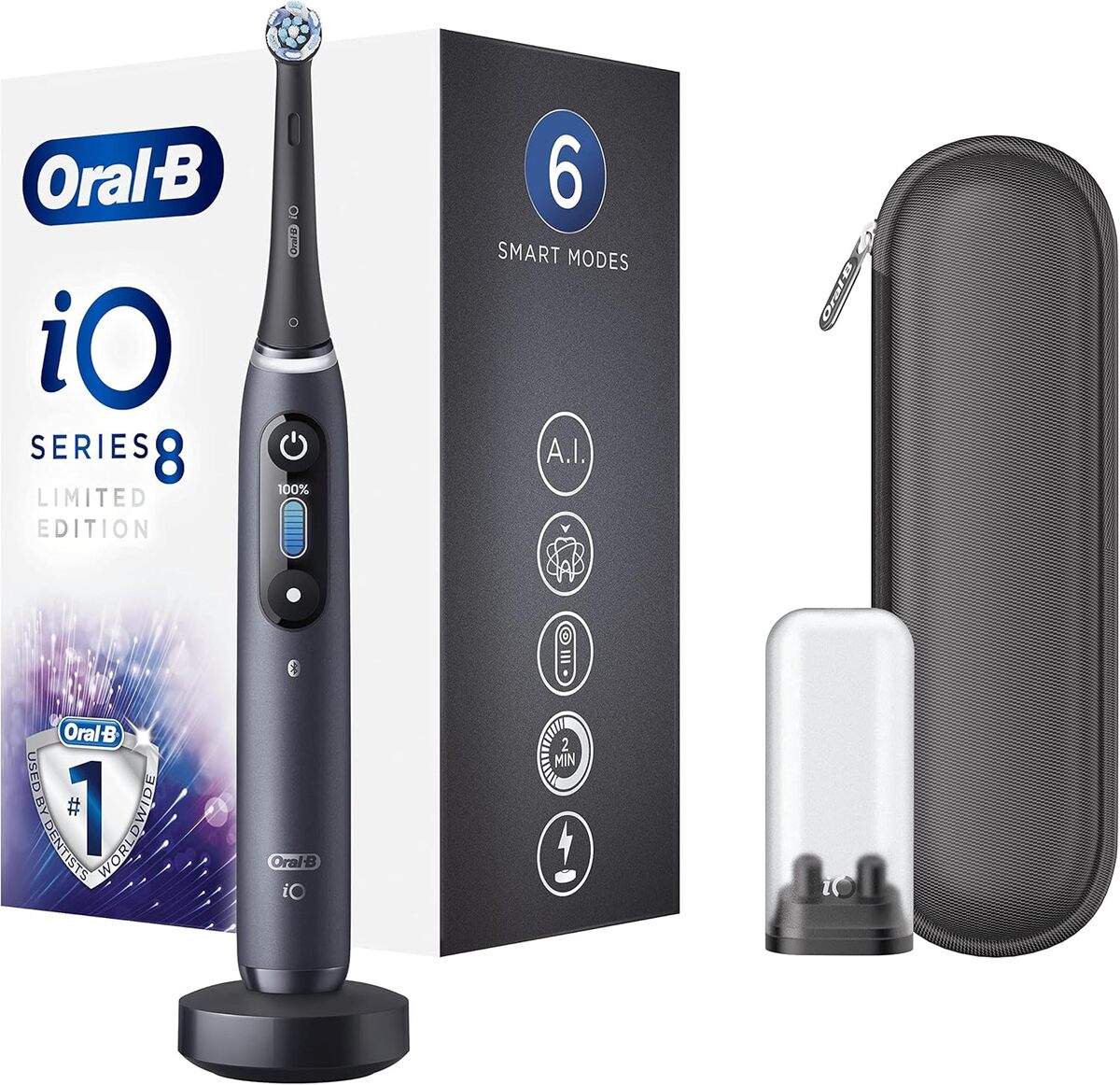 Test de l'Oral-B iO8 : la brosse à dents électrique connectée qui change tout
