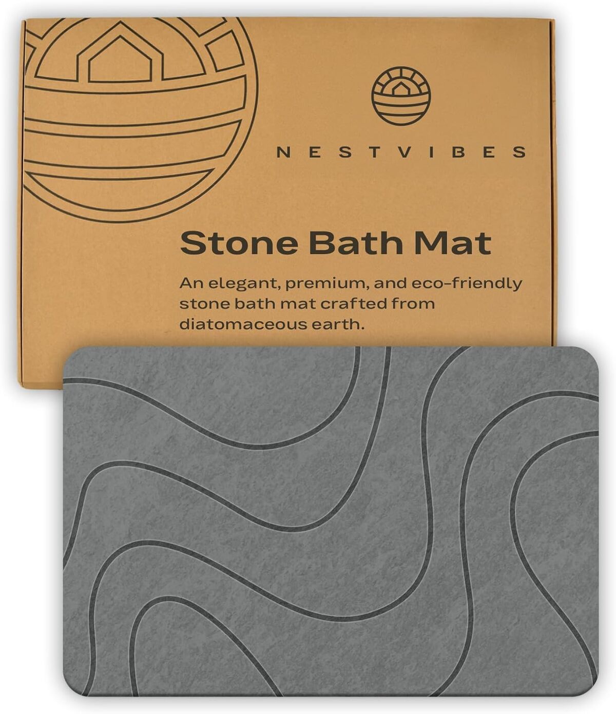 Test : le tapis de bain en pierre Nestvibes