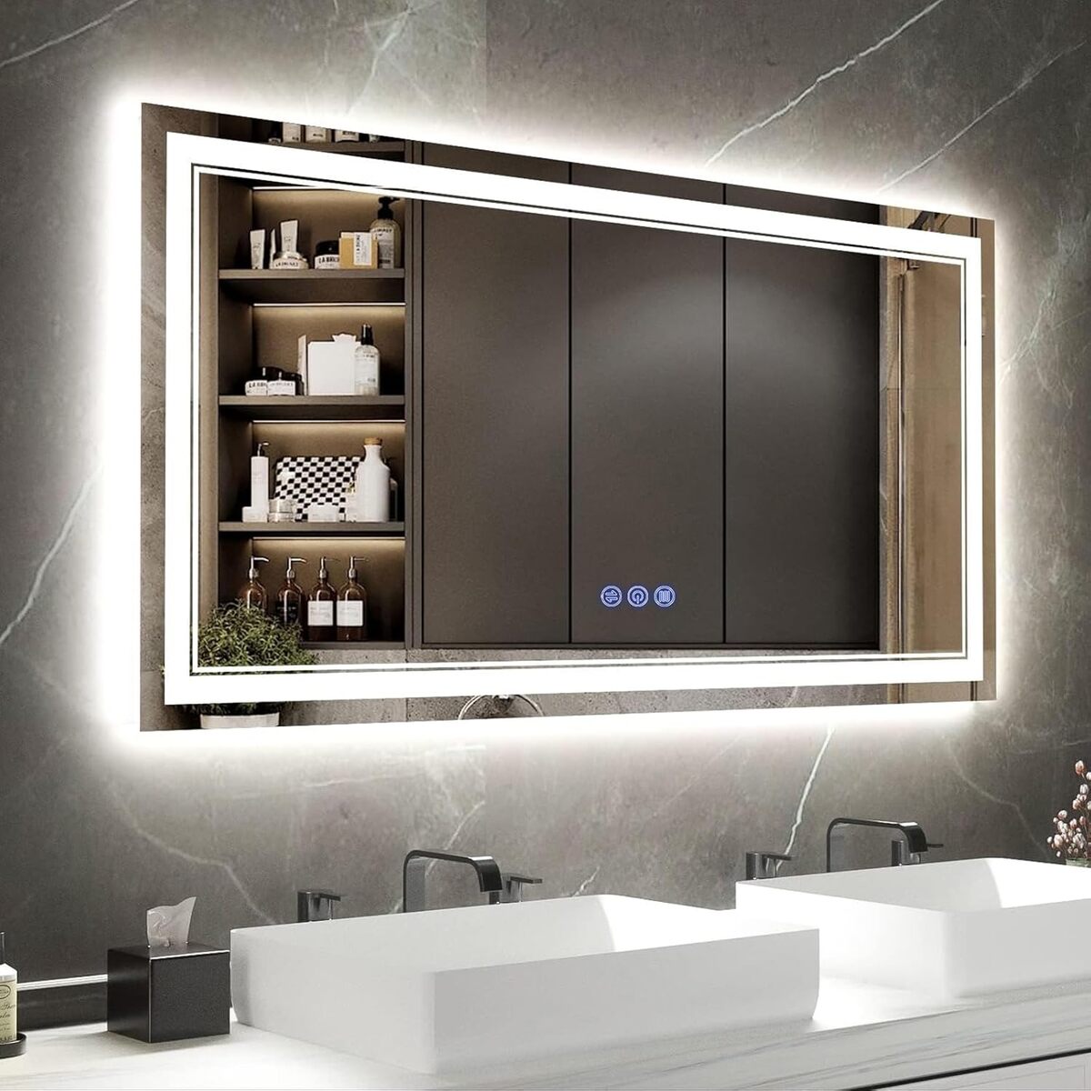Test : miroir LED baklon, élégance et fonctionnalité en salle de bain