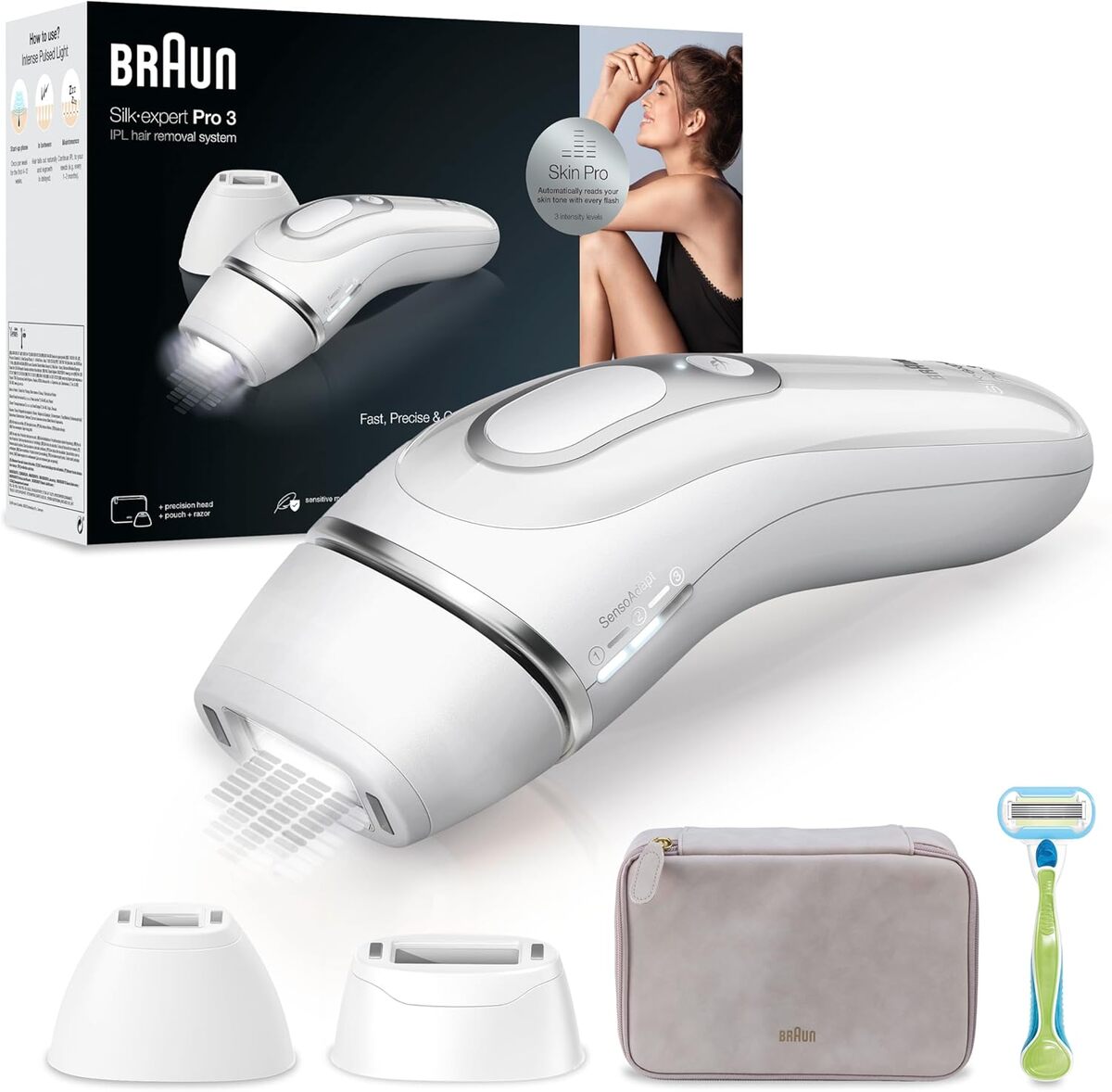 Test de l'épilateur Braun Silk·expert Pro 3 PL3133 : efficacité à domicile