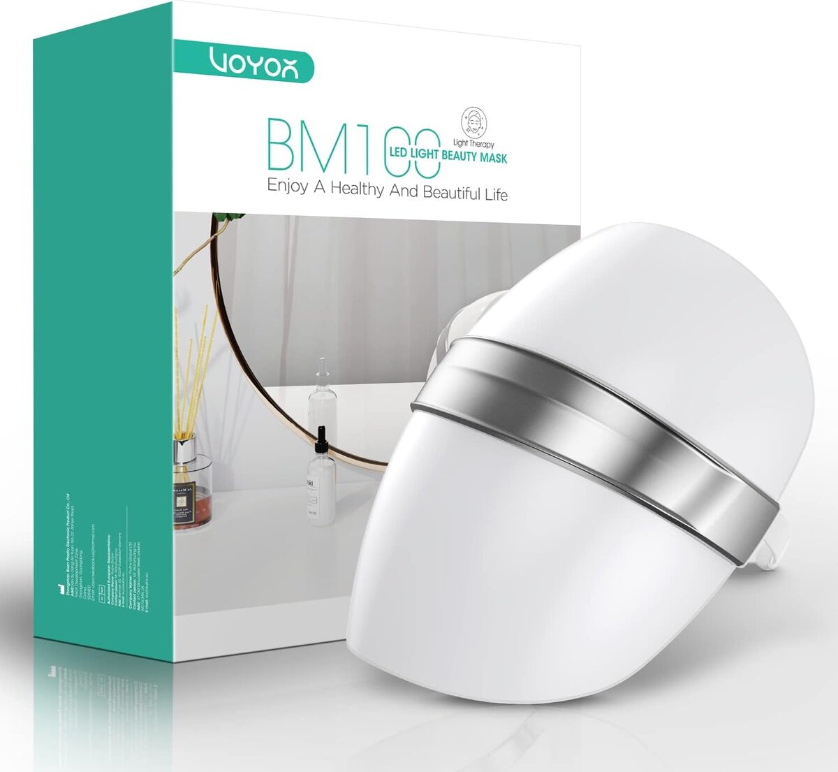 Test : voyor BM100, le masque LED visage qui révolutionne vos soins de la peau