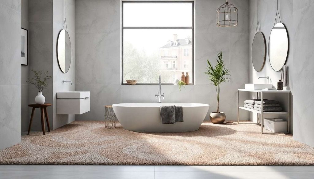 Tendances actuelles des moquettes de salle de bain