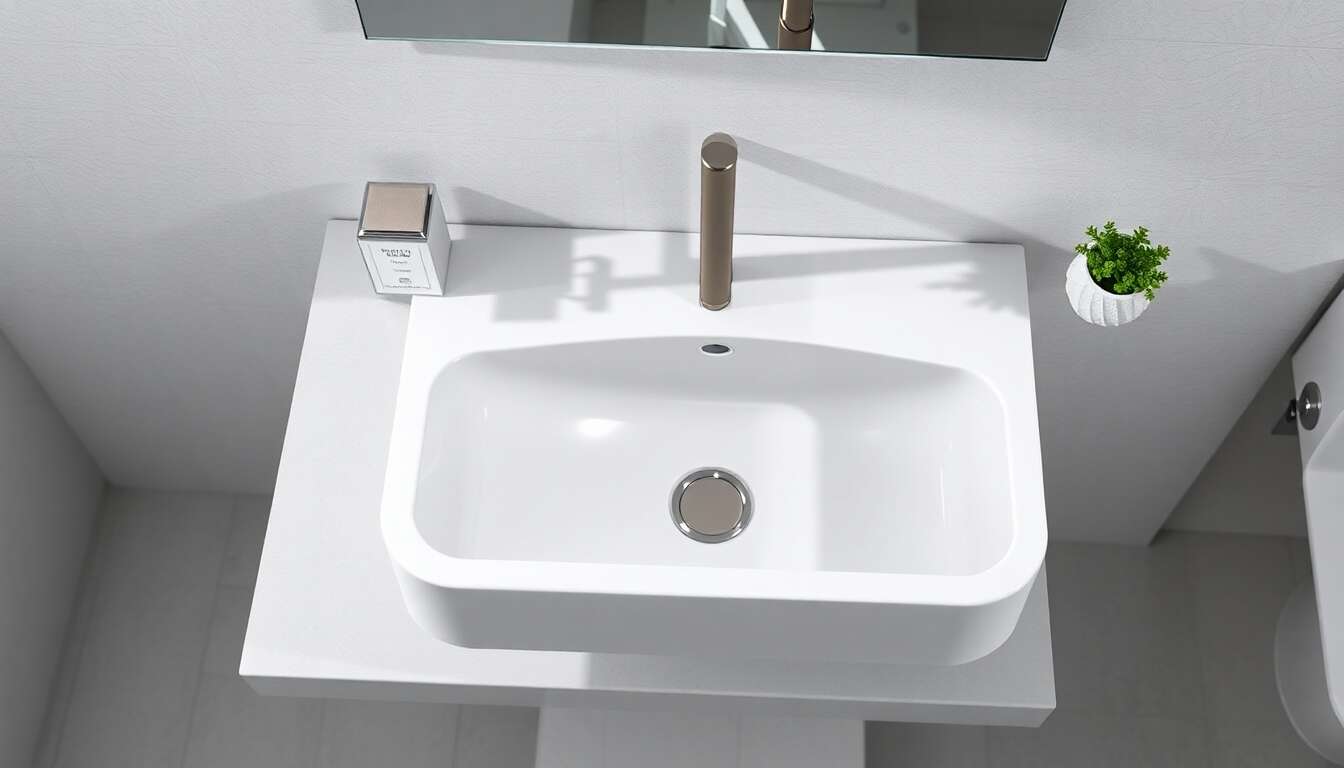 Entretien et durabilit&eacute; des lavabos en mat&eacute;riaux composites