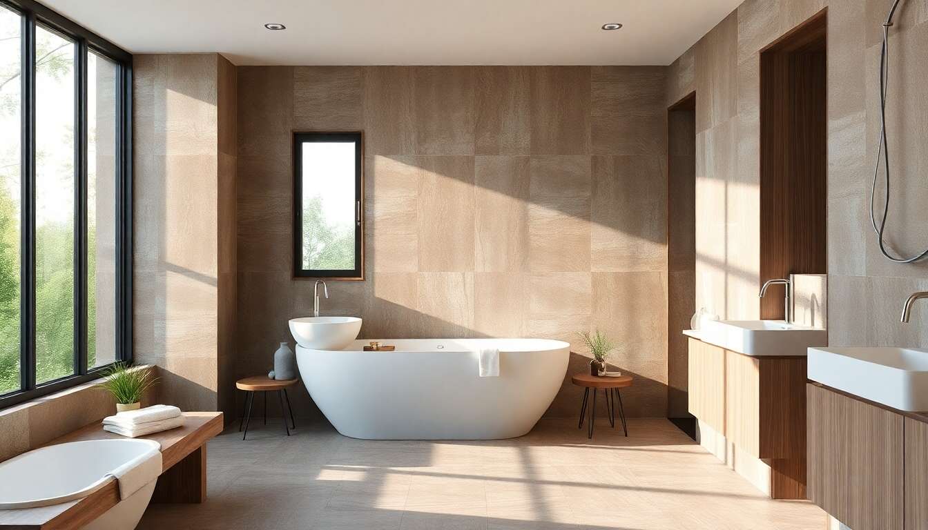 Tendances actuelles en mati&egrave;re de carrelage naturel