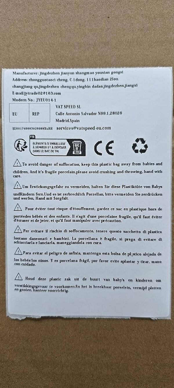 1 ensemble complet Art vasque lavabo de salle de bain en céramique bleu clair avec motif floral, robinetterie dorée et bonde escamotable pour plan de toilette