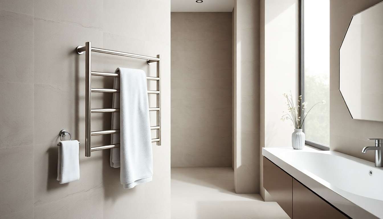 Choisir le bon type de porte-serviette mural