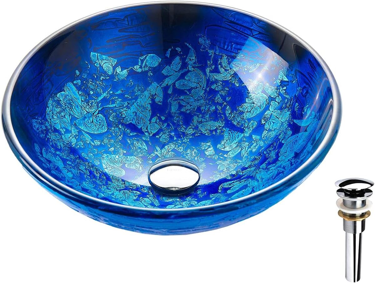 Avis sur la vasque en verre Fanwin Star Blue OceanMystery