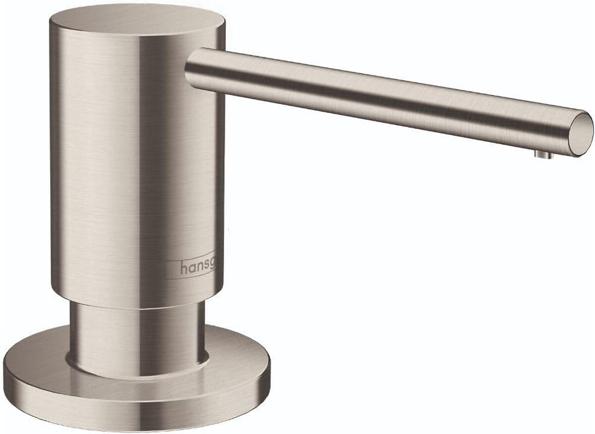Test du distributeur à savon Hansgrohe Focus acier
