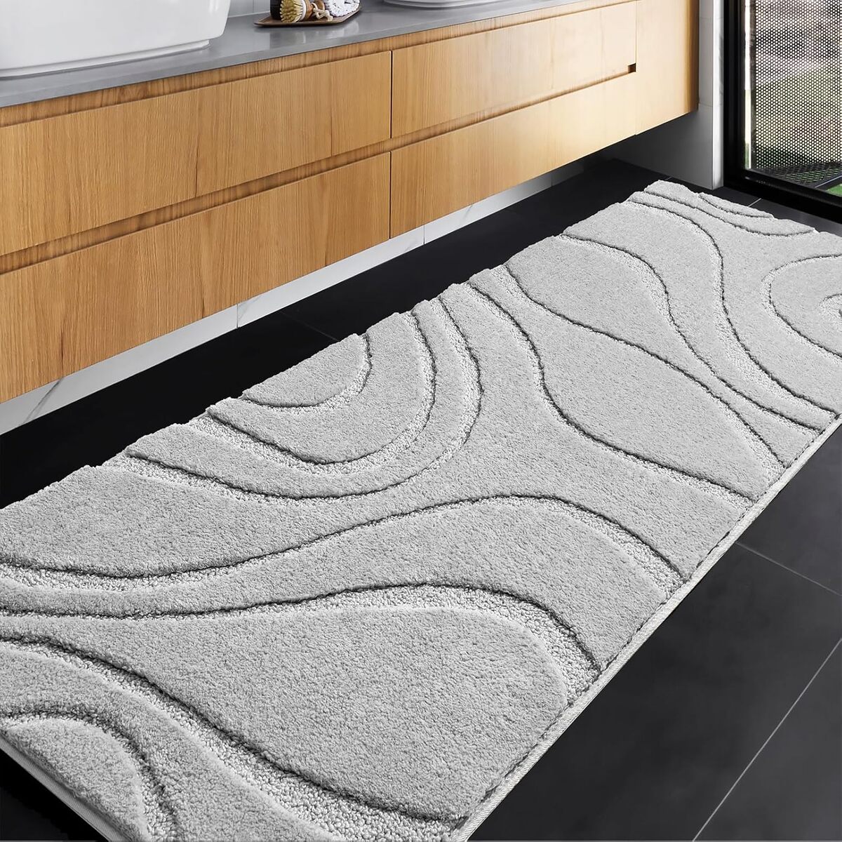 Test du tapis de bain antidérapant DEXDE 61 x 183 cm