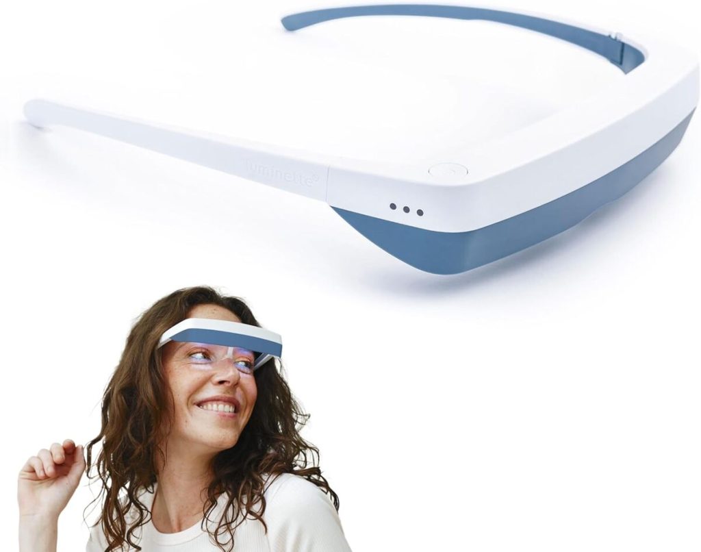 Test des lunettes Luminette 3 : solution portable pour le sommeil et le blues hivernal