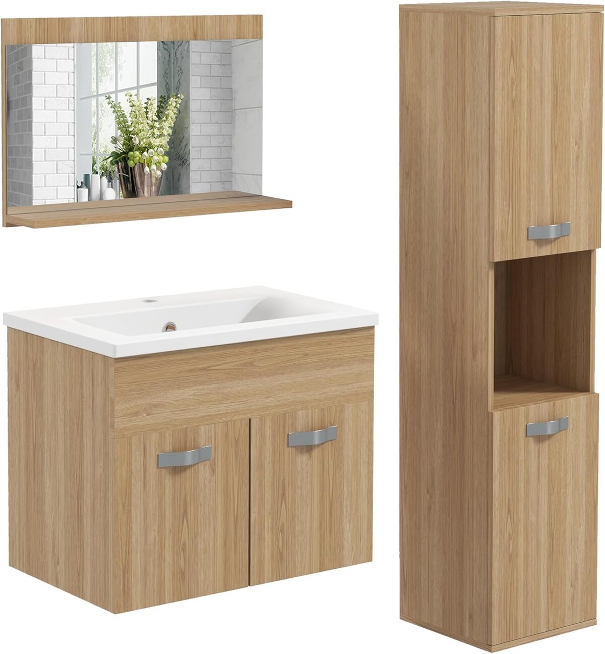 Test : ensemble de meubles de salle de bain Kleankin 3 pcs