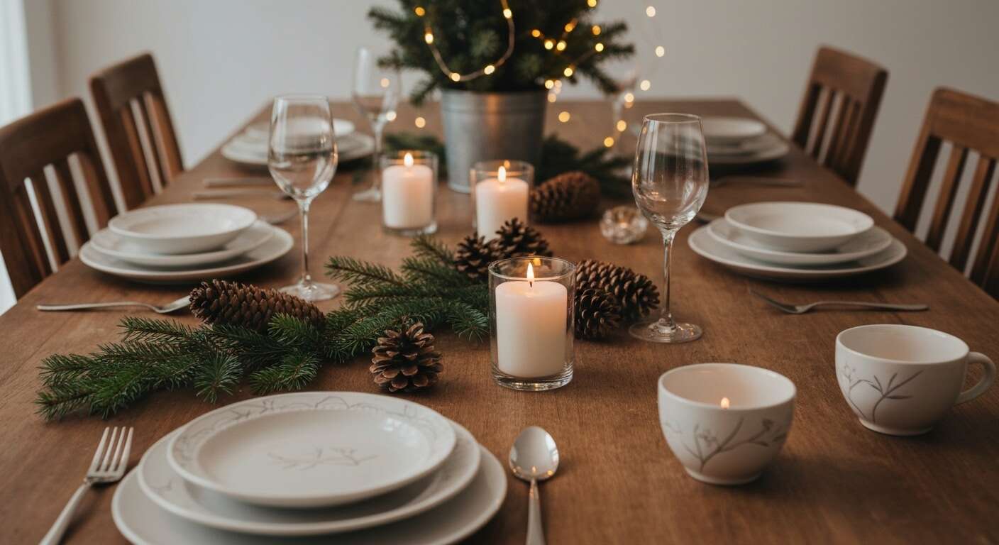 La table nature chic : élégance et simplicité La table nature chic : élégance et simplicité