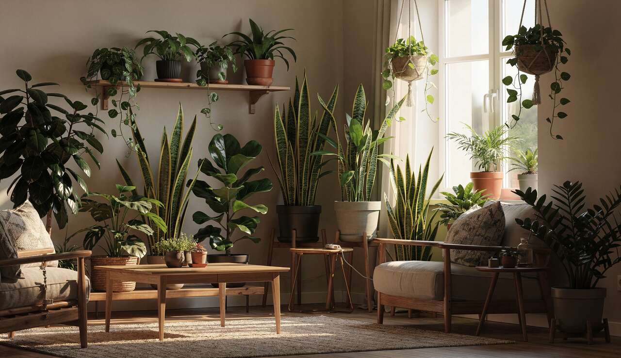 Plantes d'intérieur : 13 variétés qui poussent sans lumière
