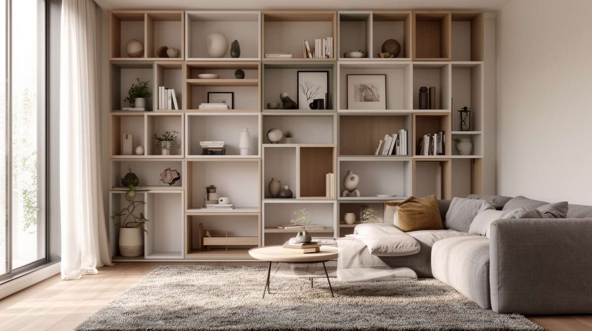 Opter pour des étagères modulables Opter pour des étagères modulables