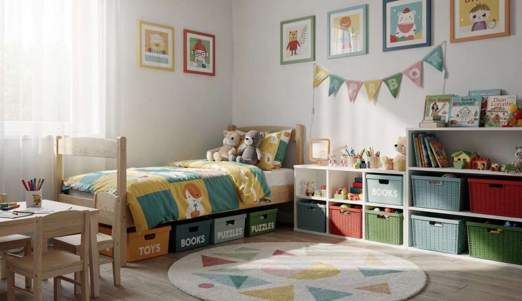 10 idées pratiques pour ranger une chambre d'enfant
