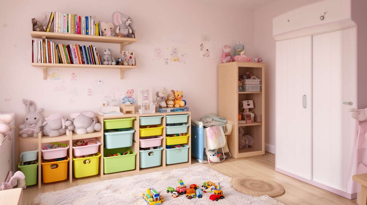 Installer des rangements adaptés aux enfants Installer des rangements adaptés aux enfants