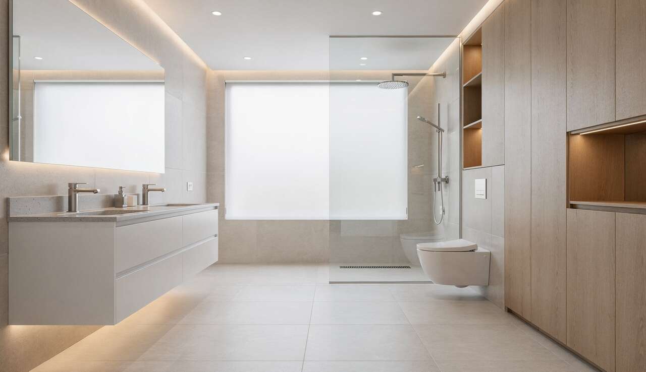 5 idées pour une salle de bains moderne et modulable