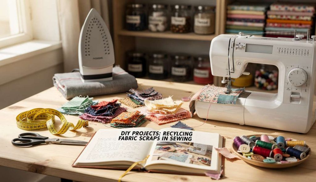 Projets DIY : recycler les Chutes de Tissu en Couture