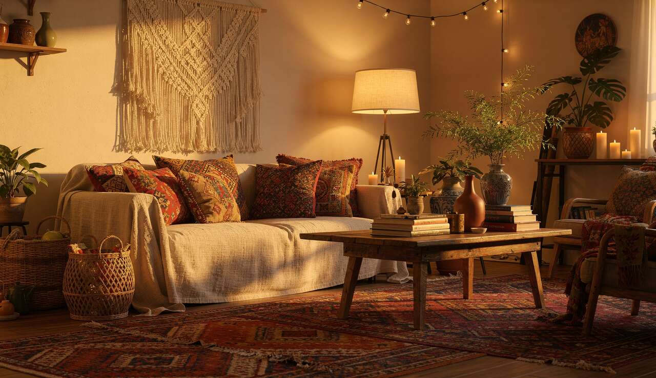 10 inspirations pour une déco bohème