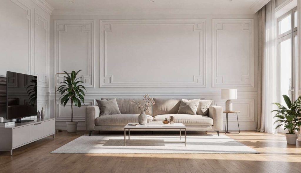 4 idées de moulures décoratives tendance