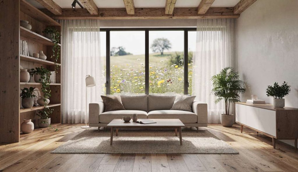 10 idées de décoration champêtre et contemporaine